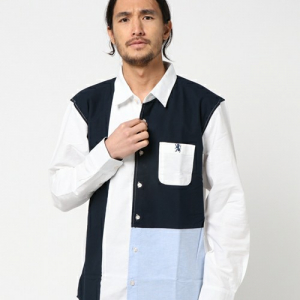 ジョルダーノ（GIORDANO）のシャツ/ブラウス（素材：[基布]綿100%[別布]綿100%、メンズ）【￥4,309】